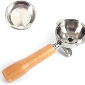 58mm E61 Portafilter / Group Handle - Suit La Marzocco / E61 - Wood Grain
