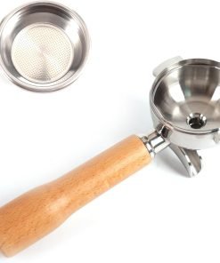 58mm E61 Portafilter / Group Handle - Suit La Marzocco / E61 - Wood Grain