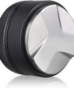 Distributor Tool for Coffee - Tamper 58mm Black and Stainless Steel