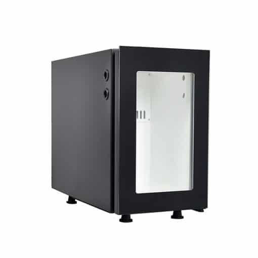Slimline Glass Door Milk Fridge 1 slimline milk fridge